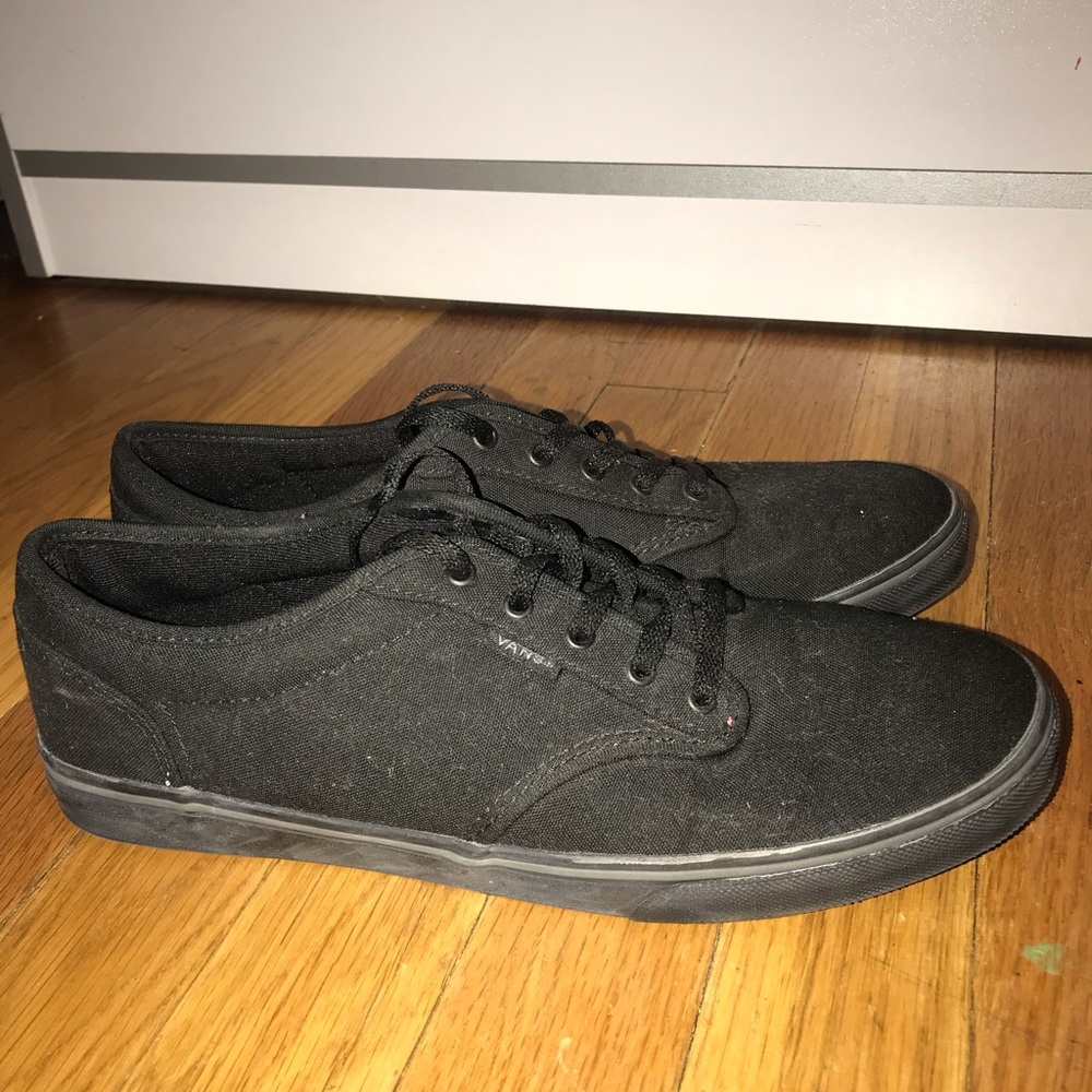 All Black Vans